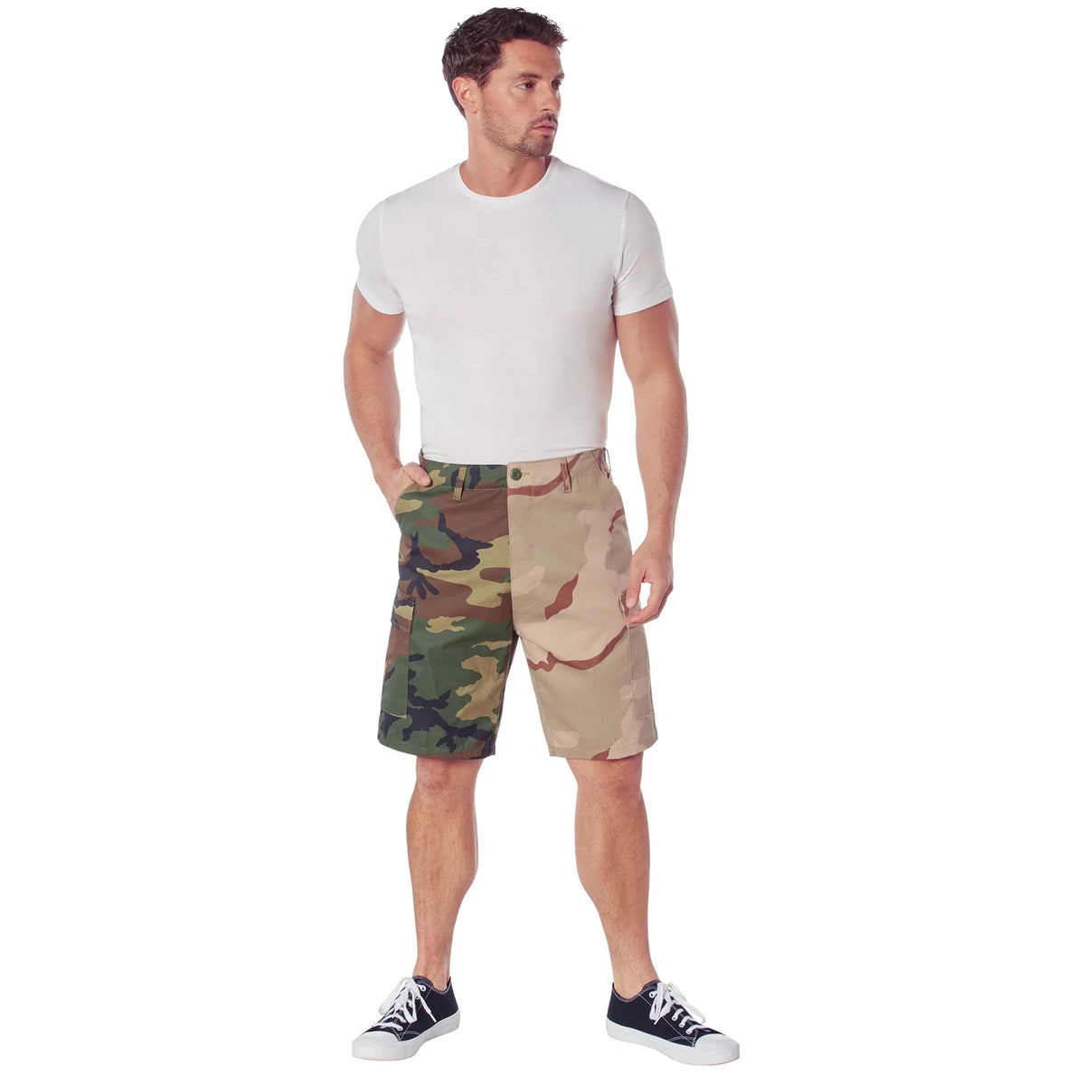 Two-tone Camo Bdu Short