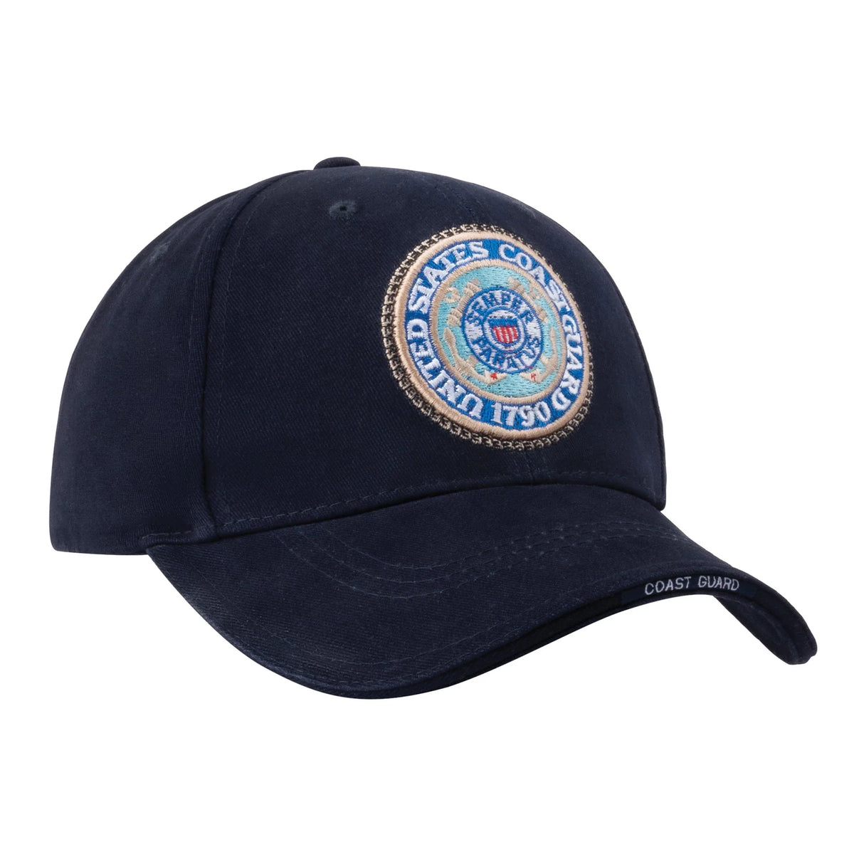 U.s. Coast Guard Deluxe Low Profile Insignia Cap