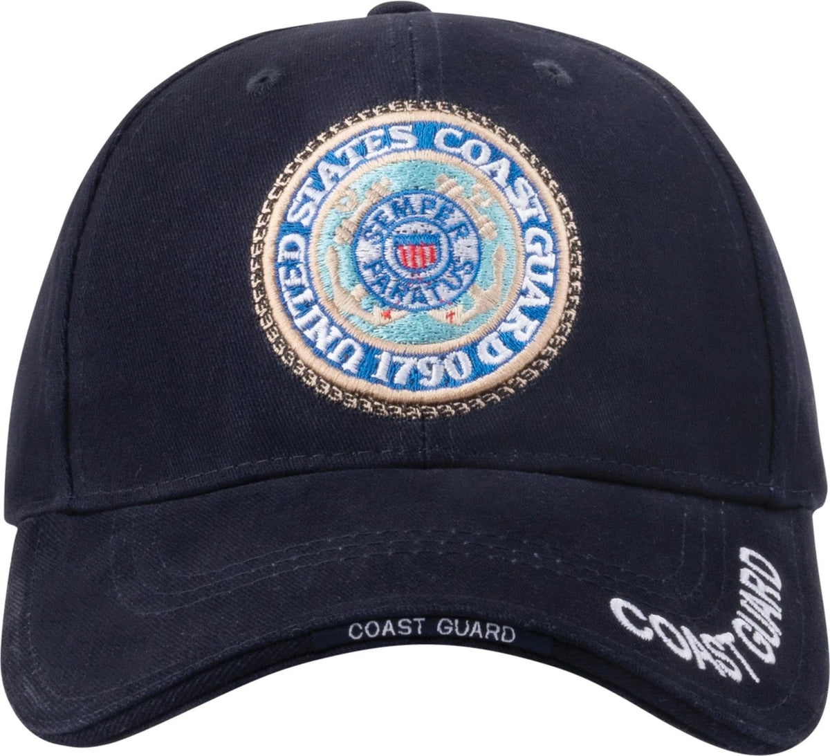 U.s. Coast Guard Deluxe Low Profile Insignia Cap