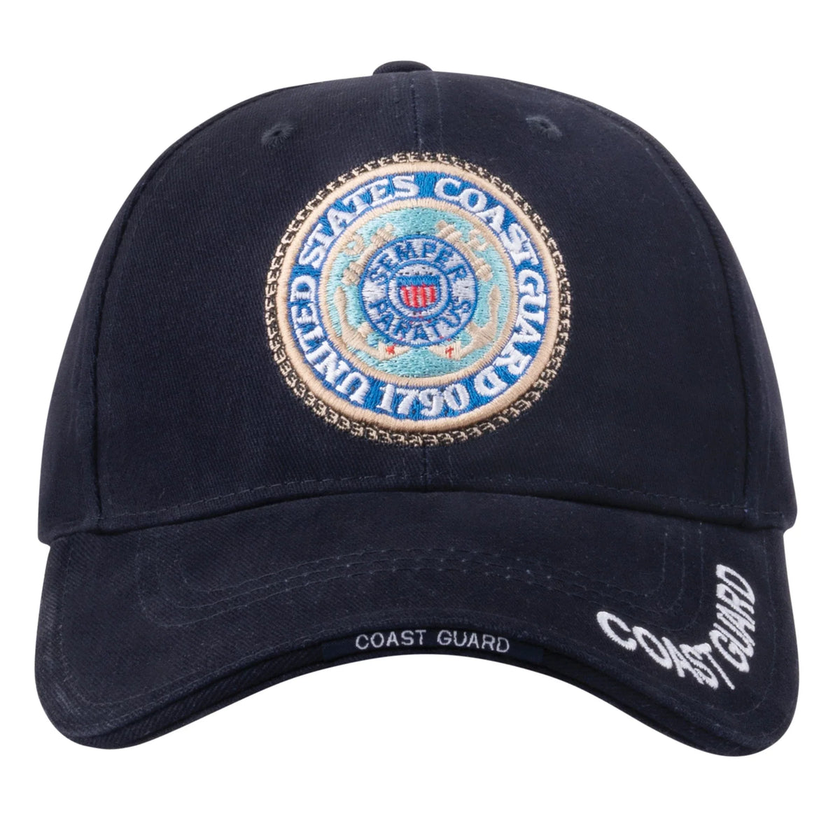 U.s. Coast Guard Deluxe Low Profile Insignia Cap