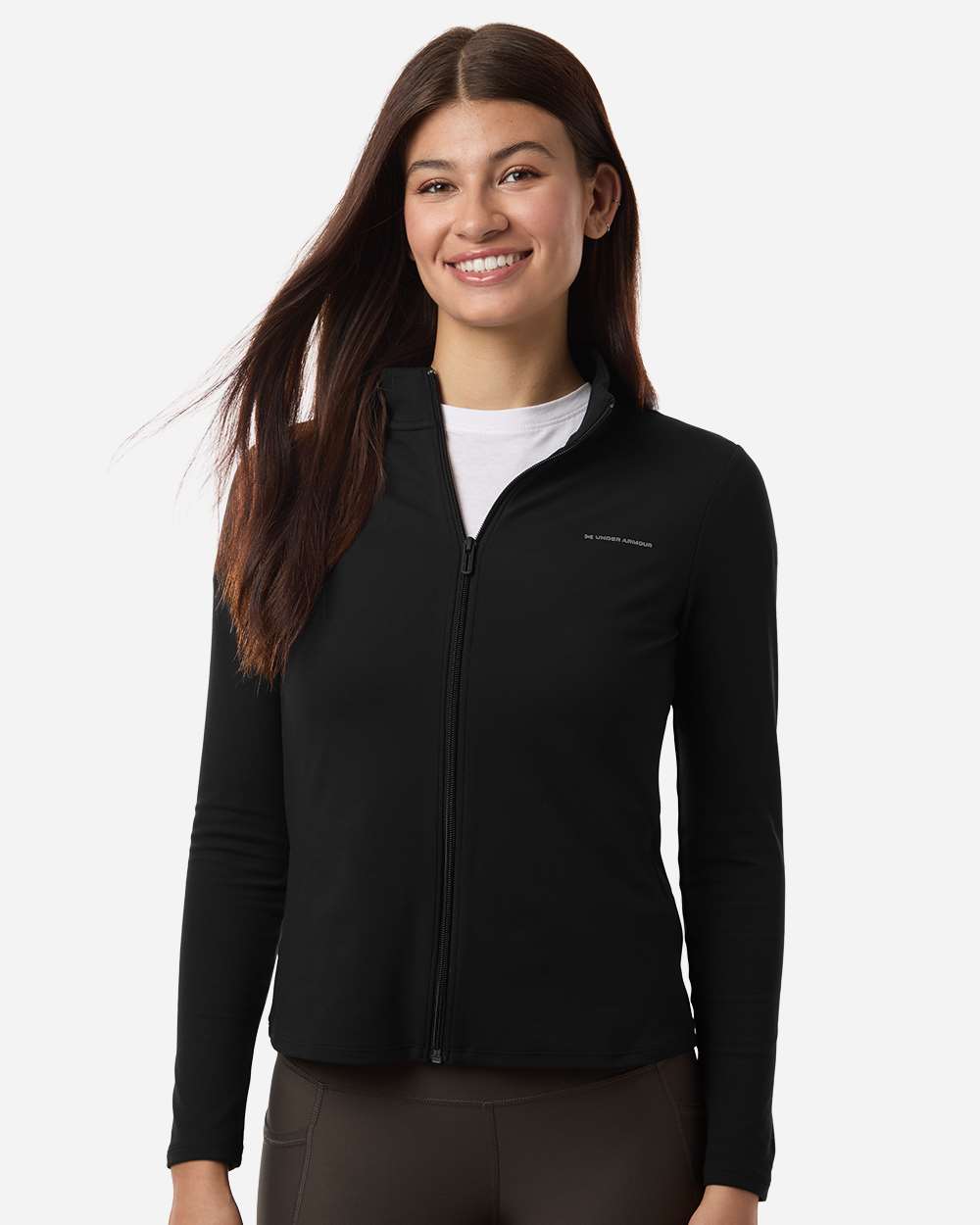 Ultimate Black/ Castlerock Women's Motion Full-Zip Jacket - 6013776