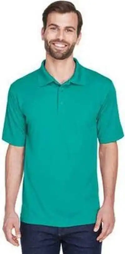 Ultraclub 8210 Men’s Cool & Dry Meshpique Polo - Jade