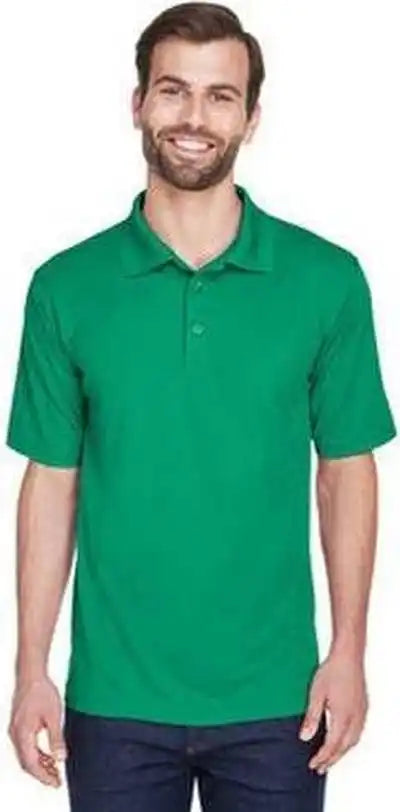 Ultraclub 8210 Men’s Cool &amp; Dry Meshpique Polo - Kelly