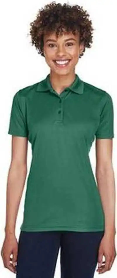Ultraclub 8210l Ladies’ Cool &amp; Dry Mesh Piqupolo - Forest Green