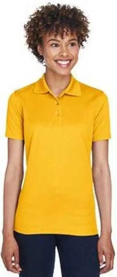 Ultraclub 8210l Ladies’ Cool &amp; Dry Mesh Piqupolo - Gold