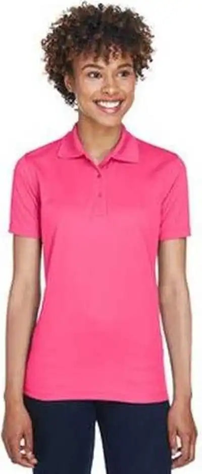 Ultraclub 8210l Ladies’ Cool &amp; Dry Mesh Piqupolo - Heliconia