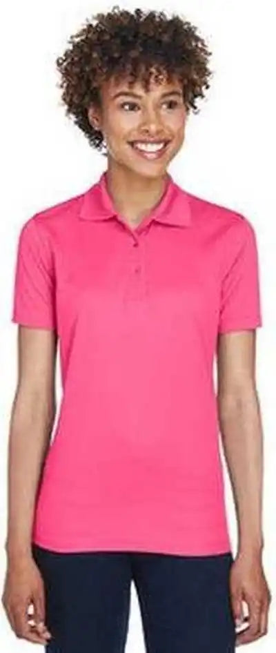 Ultraclub 8210l Ladies’ Cool &amp; Dry Mesh Piqupolo - Heliconia