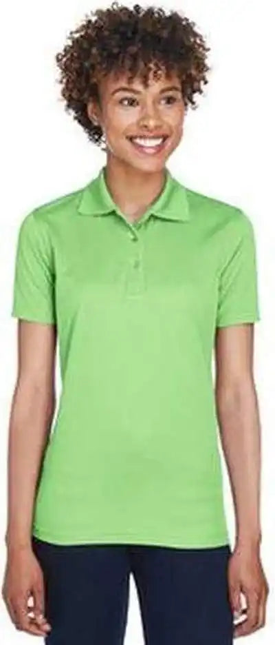 Ultraclub 8210l Ladies’ Cool &amp; Dry Mesh Piqupolo - Ligheather Grayreen