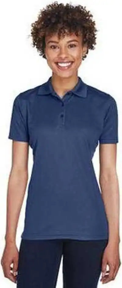 Ultraclub 8210l Ladies’ Cool &amp; Dry Mesh Piqupolo - Navy