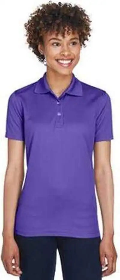 Ultraclub 8210l Ladies’ Cool &amp; Dry Mesh Piqupolo Purple