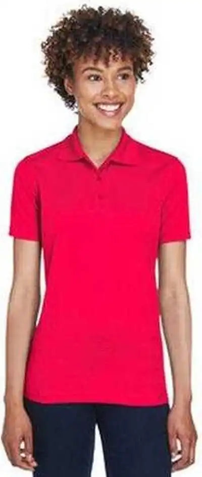 Ultraclub 8210l Ladies’ Cool & Dry Mesh Piqupolo - Red