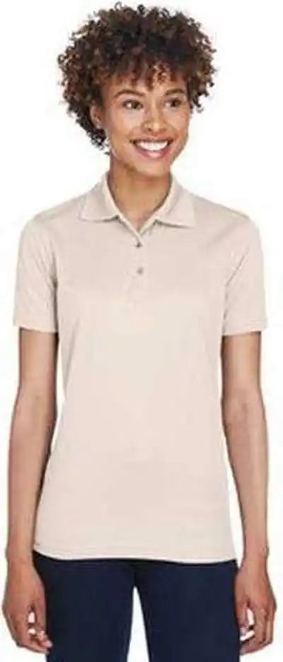 Ultraclub 8210l Ladies’ Cool &amp; Dry Mesh Piqupolo Stone