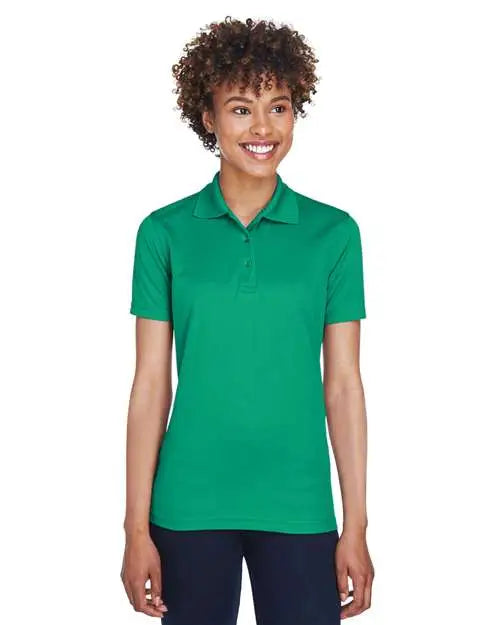 Ultraclub 8210l Women’s Cool & Dry Mesh Piqué Polo - Kelly - s