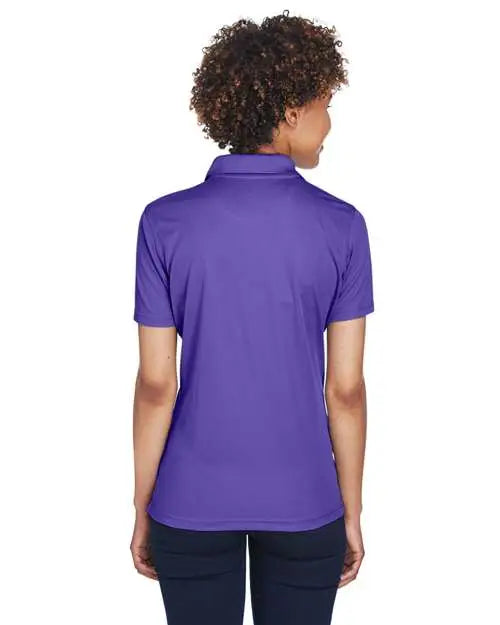 Ultraclub 8210l Women’s Cool & Dry Mesh Piqué Polo - Purple