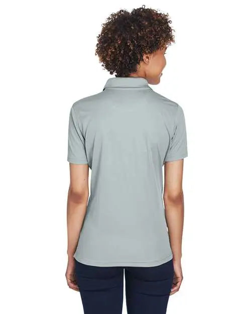 Ultraclub 8210l Women’s Cool & Dry Mesh Piqué Polo - Silver