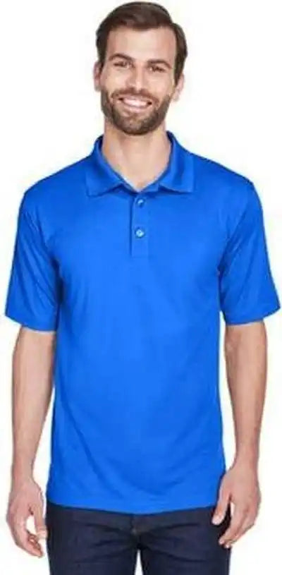 Ultraclub 8210t Men’s Tall Cool & Dry Mesh Pique Polo - Royal