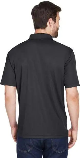 Ultraclub 8210u Men’s Cool & Dry Mesh Piqué Polo - 8210 - Black