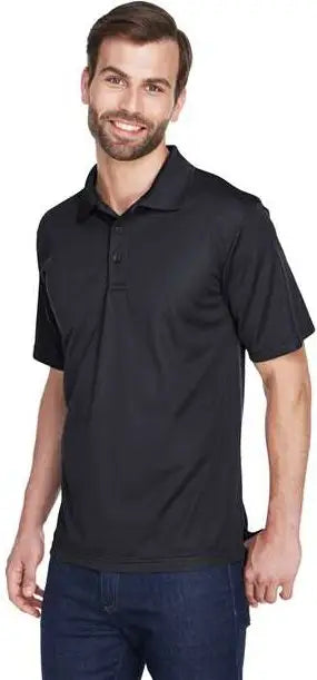 Ultraclub 8210u Men’s Cool & Dry Mesh Piqué Polo - 8210 - Black