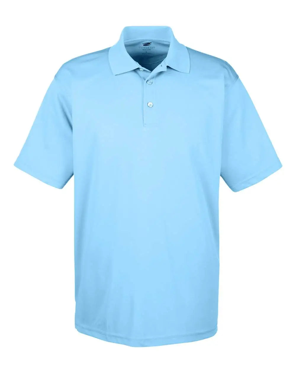 Ultraclub 8210u Men’s Cool & Dry Mesh Piqué Polo - 8210 - Columbia Blue - Adult s