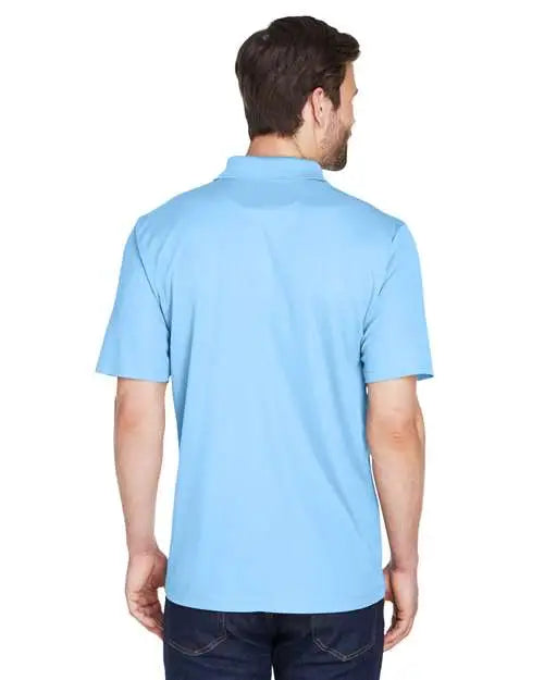 Ultraclub 8210u Men’s Cool & Dry Mesh Piqué Polo - 8210 - Columbia Blue