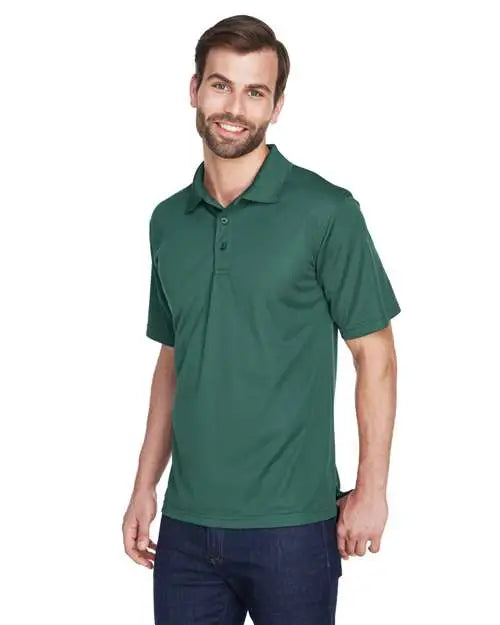 Ultraclub 8210u Men’s Cool & Dry Mesh Piqué Polo - 8210 - Forest Green