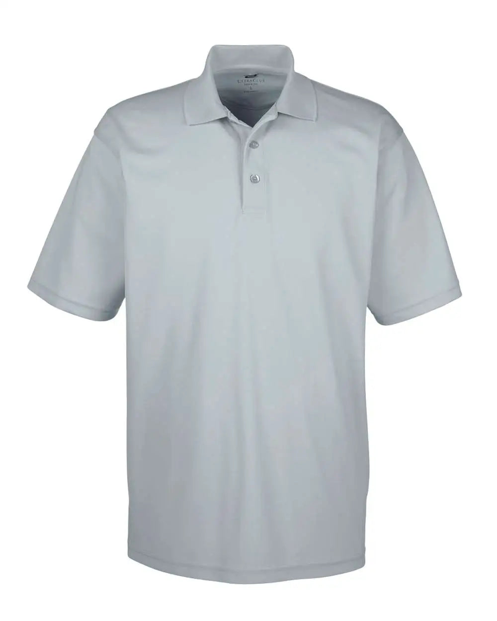 Ultraclub 8210u Men’s Cool & Dry Mesh Piqué Polo - 8210 - Silver - Adult s