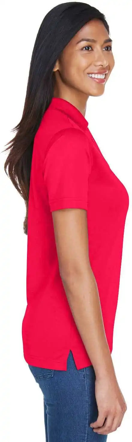 Ultraclub 8404 Ladies’ Cool &amp; Dry Sport Polo Red