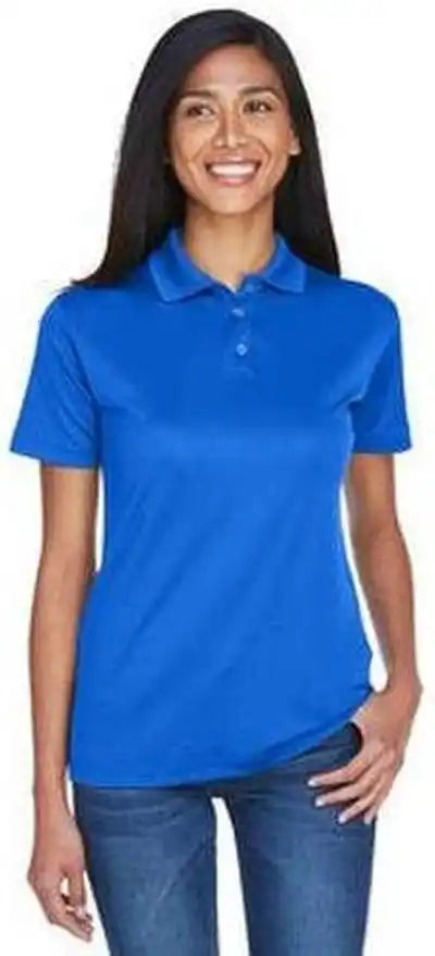 Ultraclub 8404 Ladies’ Cool &amp; Dry Sport Polo - Royal