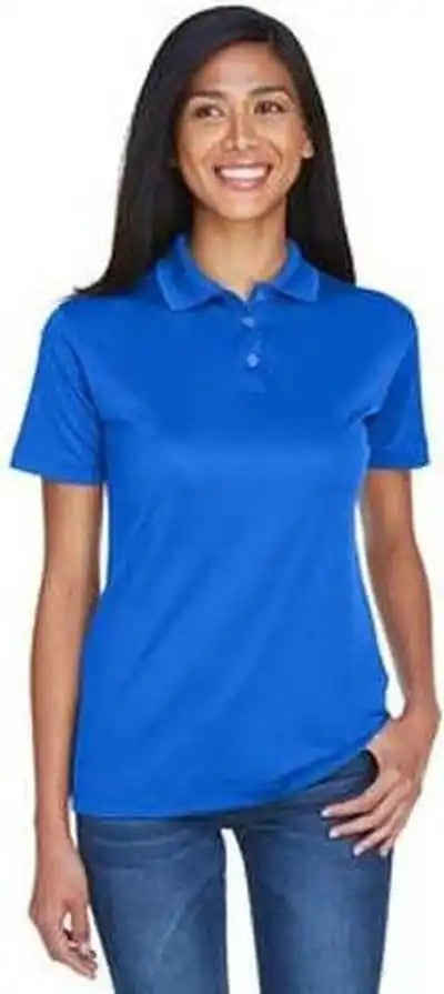 Ultraclub 8404 Ladies’ Cool &amp; Dry Sport Polo - Royal