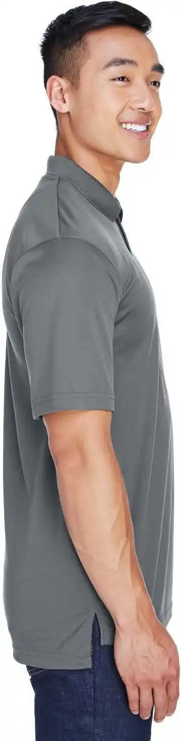 Ultraclub 8405 Men’s Cool & Dry Sport Polo - Charcoal