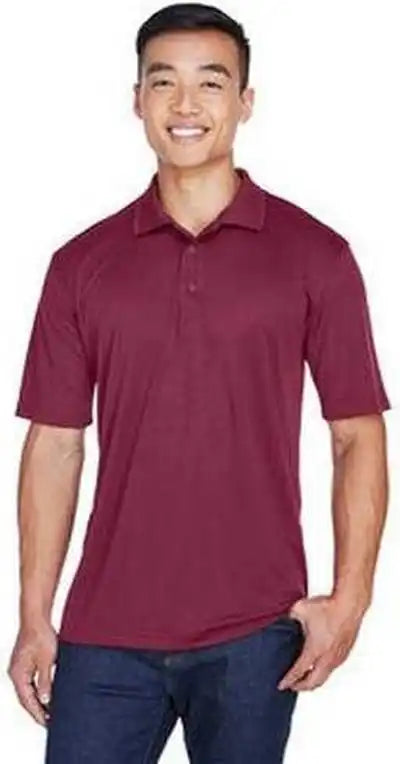 Ultraclub 8405 Men’s Cool & Dry Sport Polo - Maroon