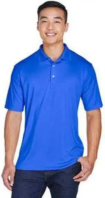 Ultraclub 8405 Men’s Cool &amp; Dry Sport Polo - Royal