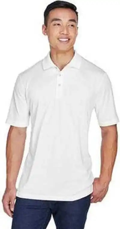 Ultraclub 8405 Men’s Cool & Dry Sport Polo White