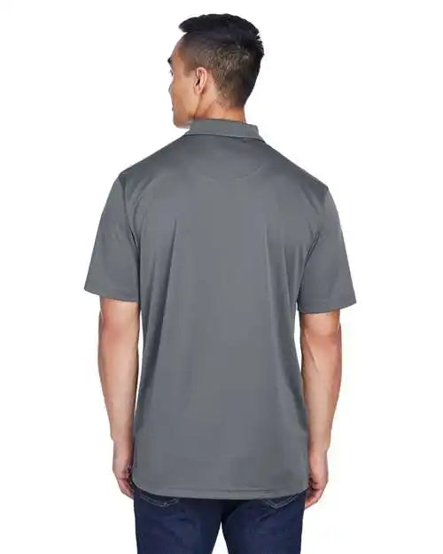 Ultraclub 8405u Men’s Cool &amp; Dry Sport Polo - 8405 - Charcoal