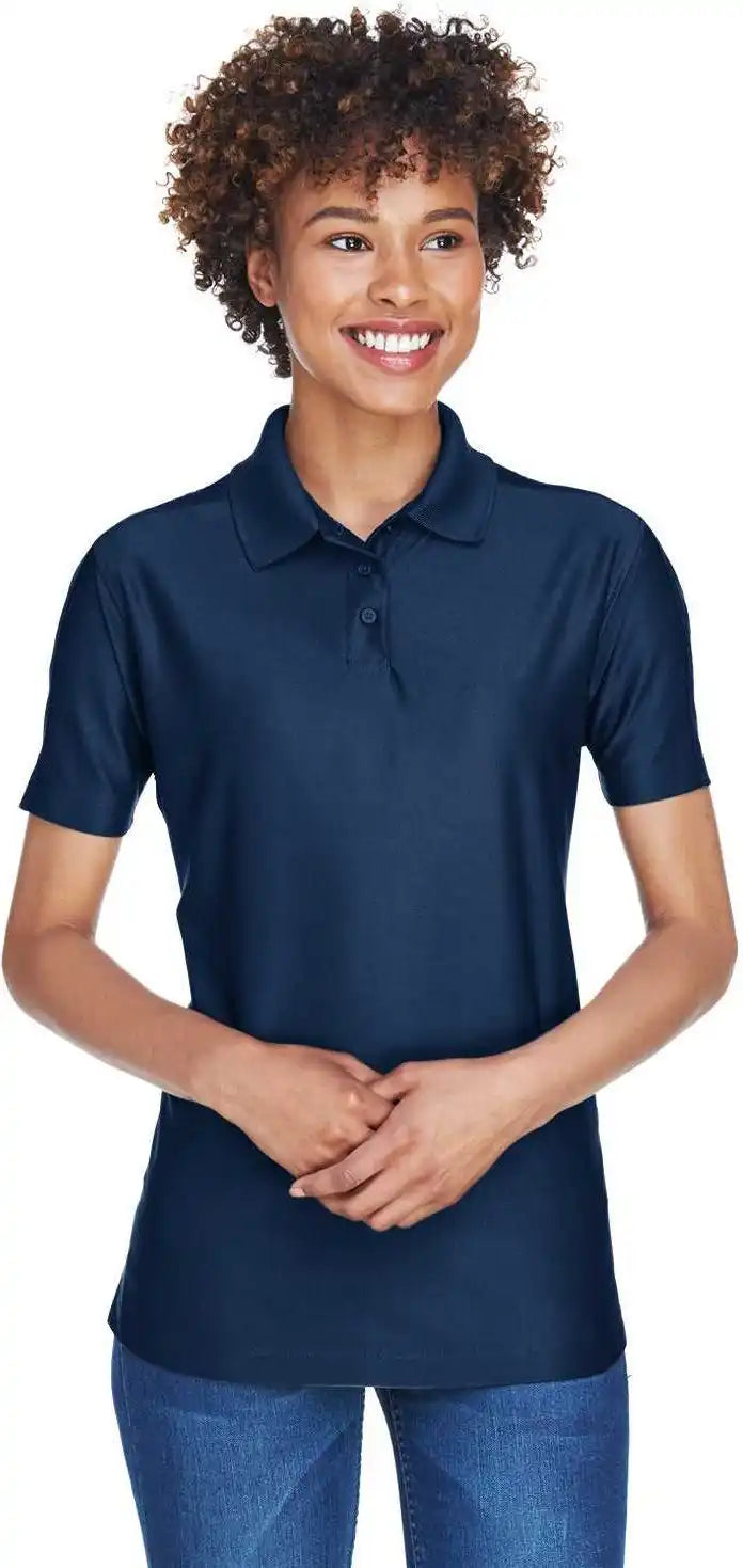 Ultraclub 8414 Ladies’ Cool &amp; Dry Elite Performance Polo - Navy