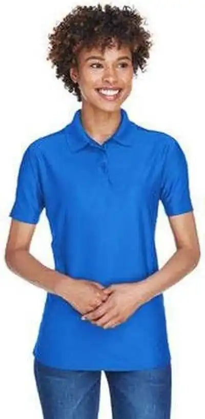 Ultraclub 8414 Ladies’ Cool &amp; Dry Elite Performance Polo - Royal