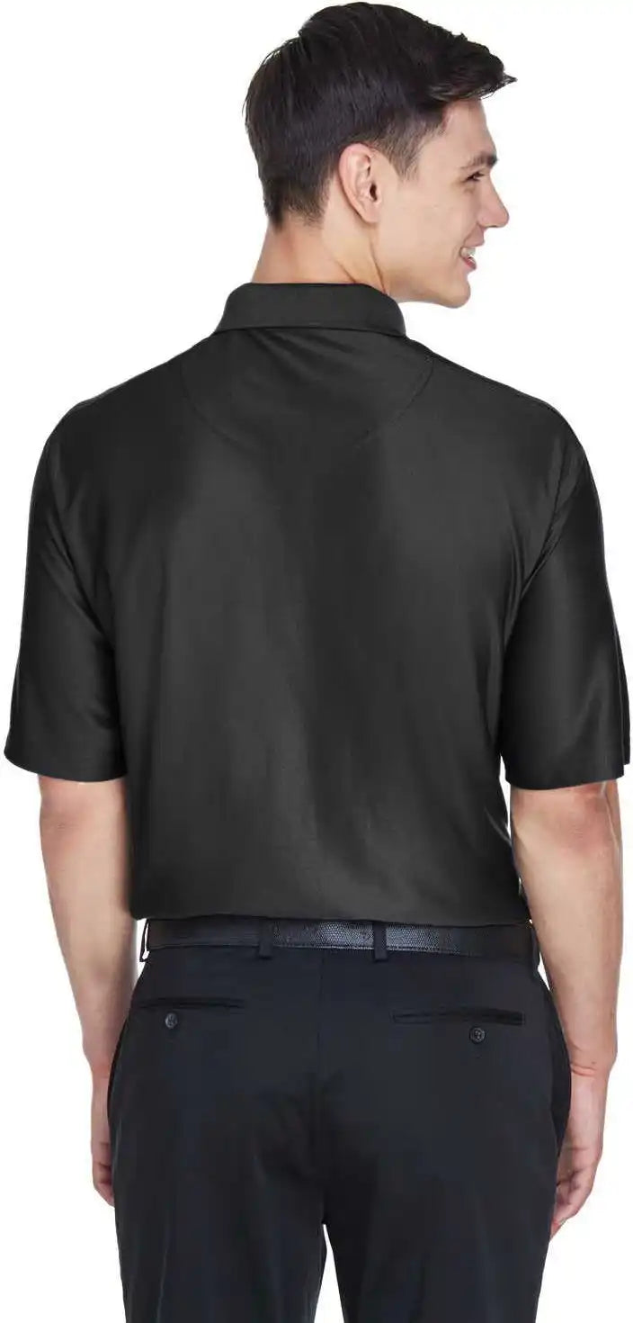 Ultraclub 8415 Men’s Cool &amp; Dry Elite Performance Polo Black