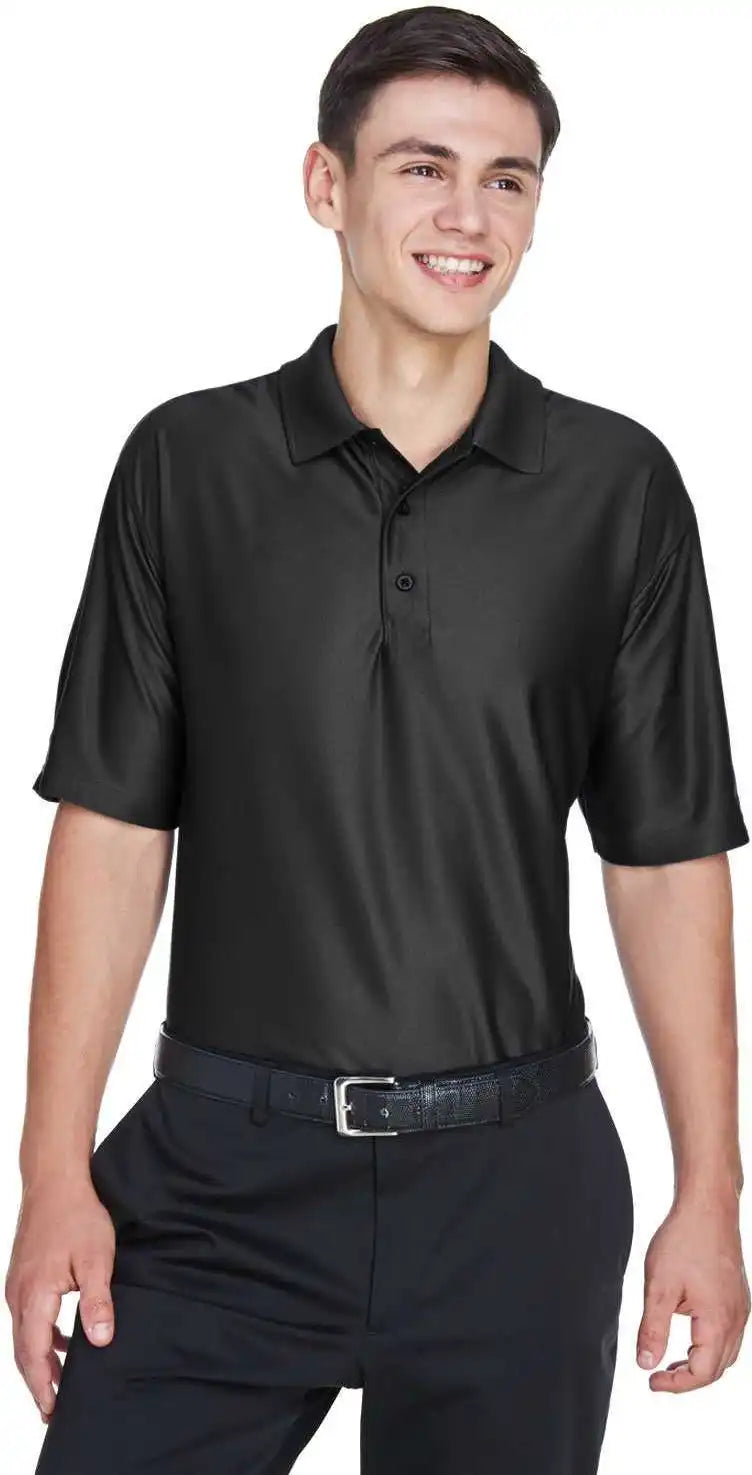 Ultraclub 8415 Men’s Cool & Dry Elite Performance Polo Black