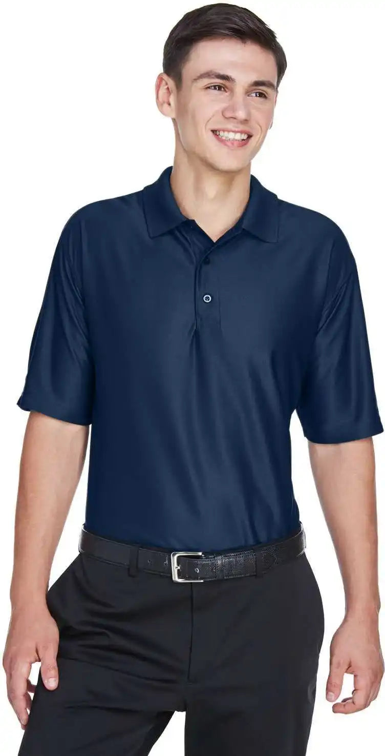 Ultraclub 8415 Men’s Cool &amp; Dry Elite Performance Polo Navy