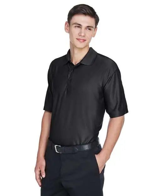 Ultraclub 8415u Men’s Cool & Dry Elite Performance Polo - 8415 - Black