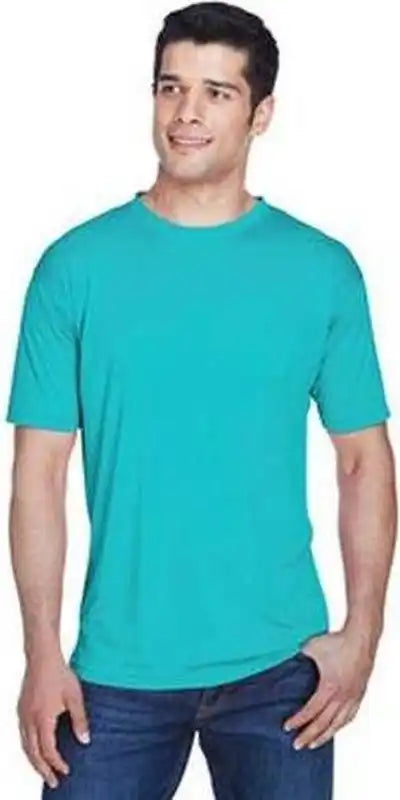 Ultraclub 8420 Men’s Cool & Dry Sport Performance Interlockt-shirt - Jade