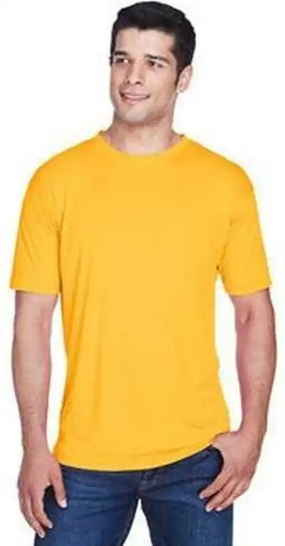 Ultraclub 8420 Men’s Cool & Dry Sport Performance Interlockt-shirt - Gold