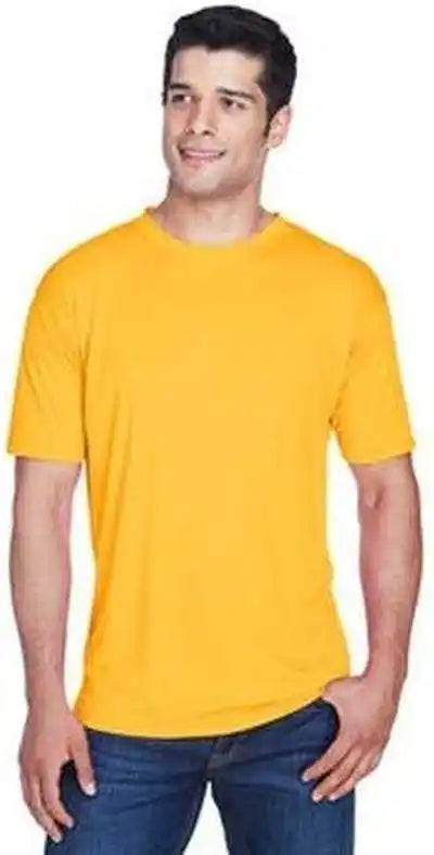 Ultraclub 8420 Men’s Cool & Dry Sport Performance Interlockt-shirt - Gold