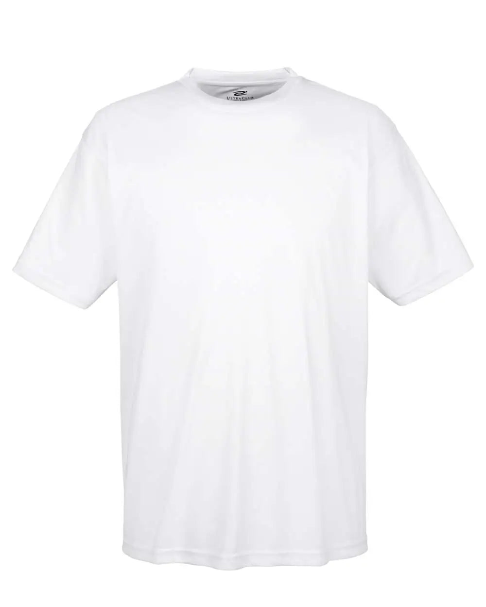 Ultraclub 8420u Men’s Cool & Dry Sport Performance Interlock T-shirt - 8420 - White - Adult s