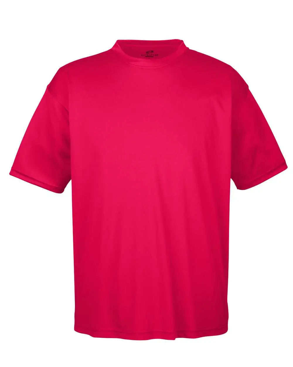 Ultraclub 8420u Men’s Cool & Dry Sport Performance Interlock T-shirt - 8420 - Red - Adult s