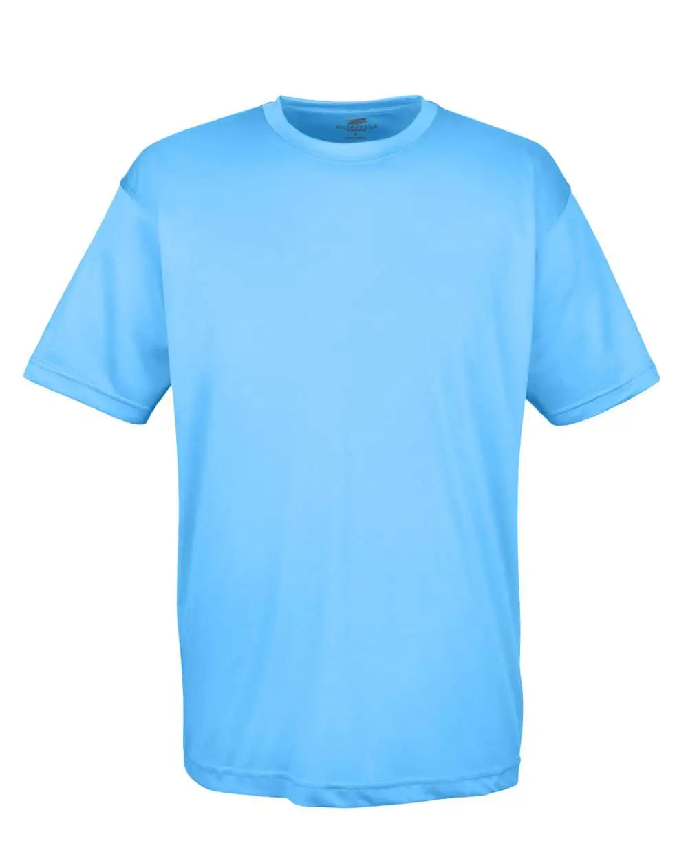 Ultraclub 8420u Men’s Cool & Dry Sport Performance Interlock T-shirt - 8420 - Columbia Blue - Adult s