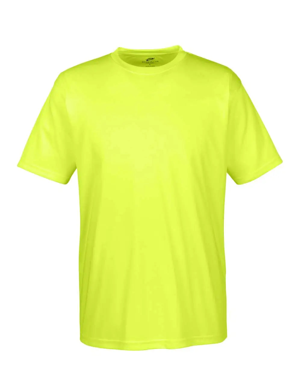 Ultraclub 8420u Men’s Cool & Dry Sport Performance Interlock T-shirt - 8420 - Bright Yellow - Adult s