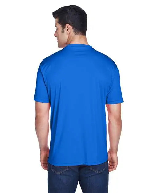 Ultraclub 8420u Men’s Cool & Dry Sport Performance Interlock T-shirt - 8420 - Royal