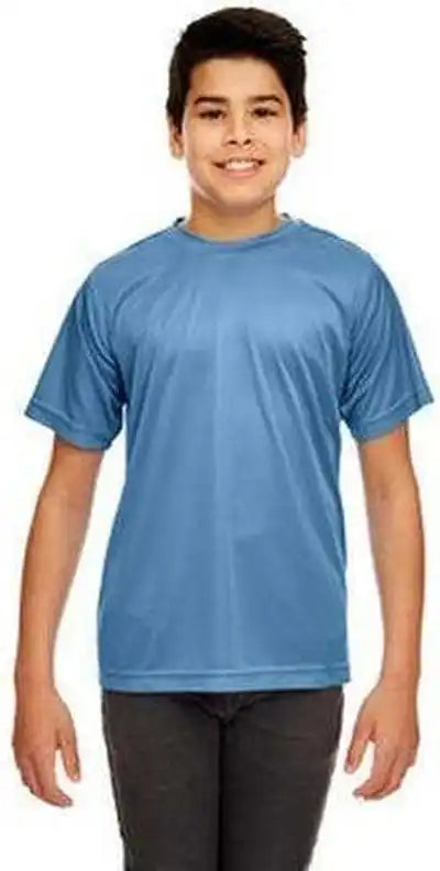Ultraclub 8420y Youth Cool & Dry Sport Performance Interlockt-shirt - Indigo