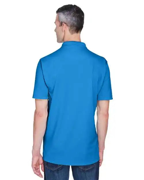 Ultraclub 8445 Men’s Cool &amp; Dry Stain-release Performance Polo - Pacific Blue